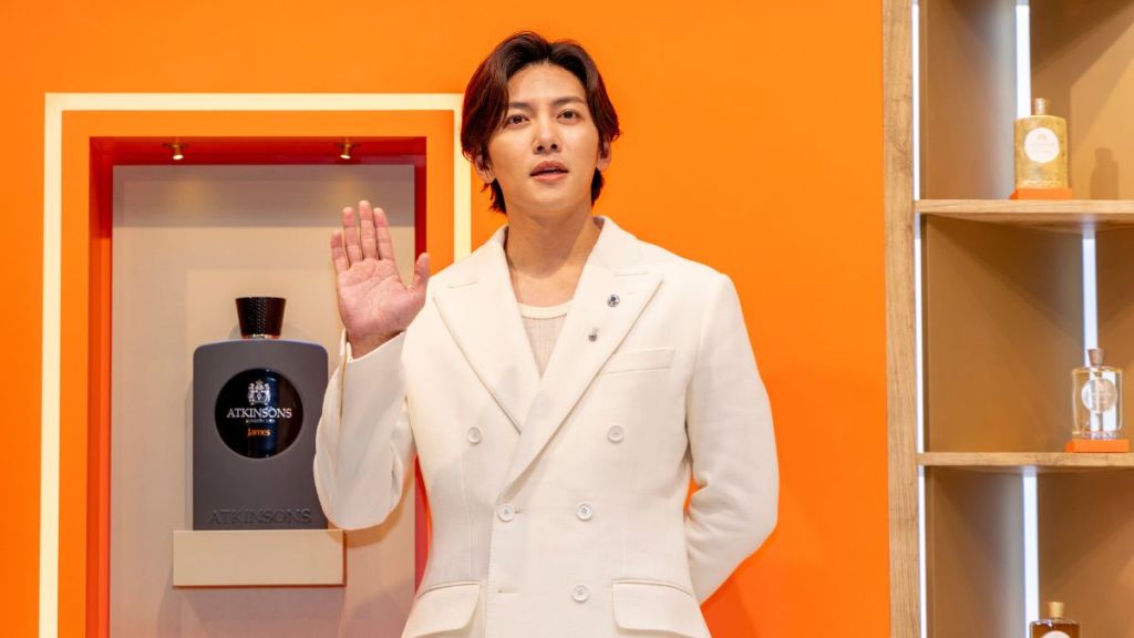 Ji Chang-Wook at ATKINSONS 1799 lauch event