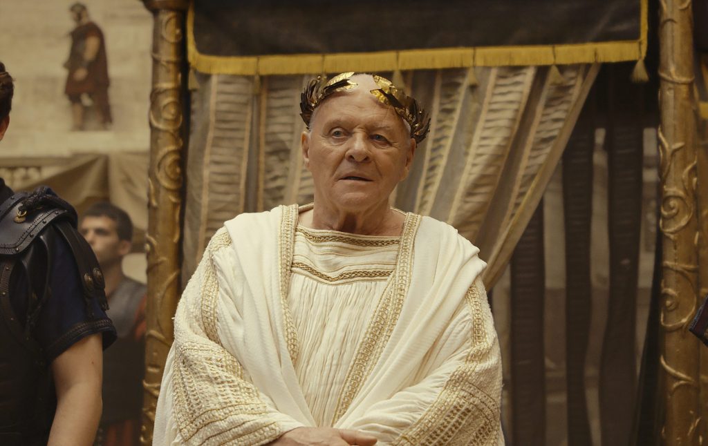 Those About to Die Trailer Shows Anthony Hopkins as a Roman Emperor in Peacock's Gladiator Series
