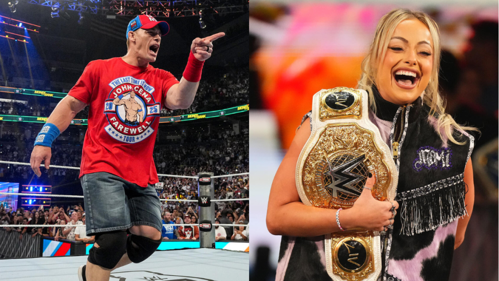 WWE Women's World Champion Liv Morgan reacted to John Cena's retirement news.
