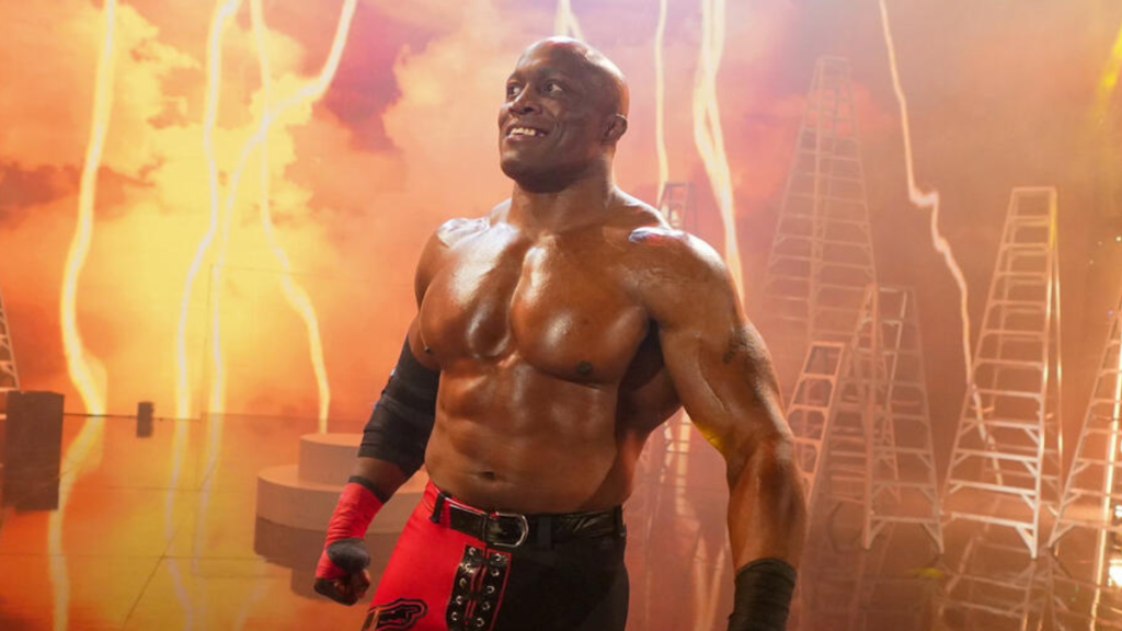 Former WWE Champion Bobby Lashley, the leader of The Pride