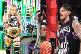 WWE Women's World Champion Liv Morgan and Dominik Mysterio on RAW