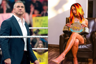 Former WWE star Shane McMahon and AEW star Mercedes Mone