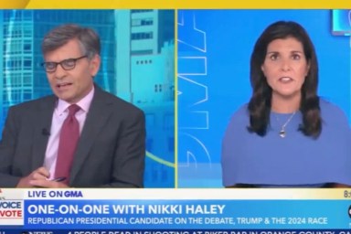 Why is Nikki Haley Mad at George Stephanopoulos