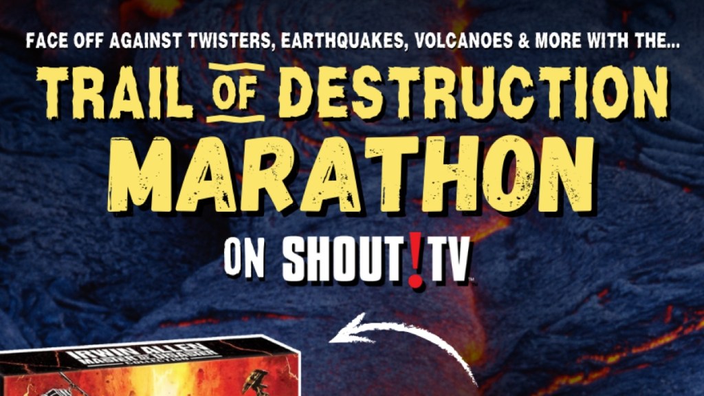 Shout! TV Trail of Destruction Giveaway Ahead of Natural Disaster Marathon