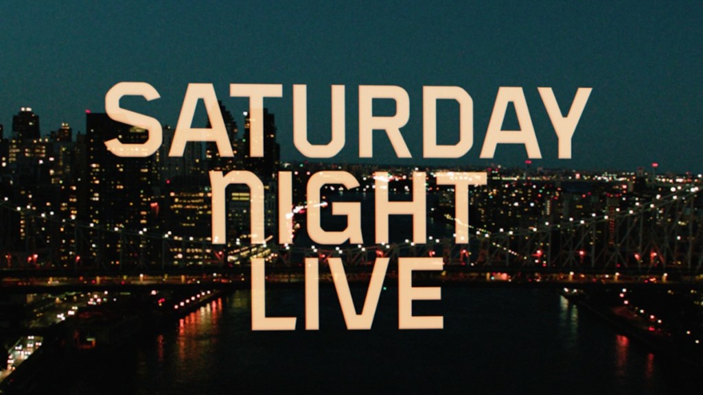 Saturday Night Live logo.