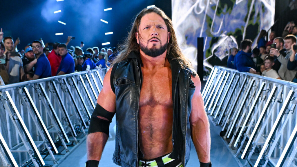 Former WWE Champion AJ Styles