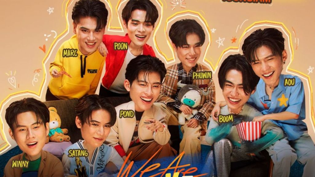 The cast of We Are in We Are Forever Fancon poster