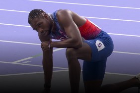 Noah Lyles What Happened 200m Sick Mask COVID 2024 Paris Olympics