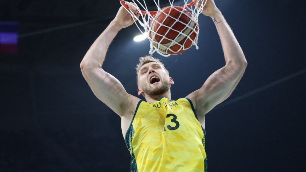 watch australia vs serbia olympic men's basketball quarter-final