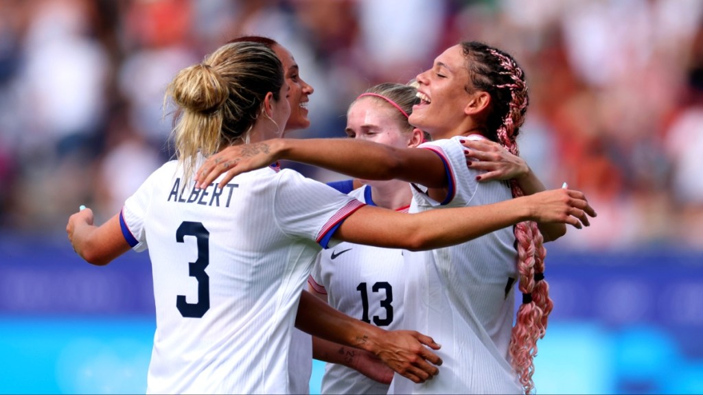 watch united states vs germany olympic women's soccer semi-final