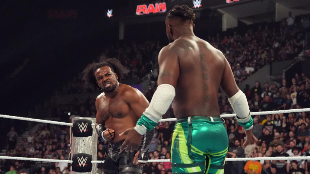 Things heated up between The New Day members Xavier Woods & Kofi Kingston on WWE RAW.