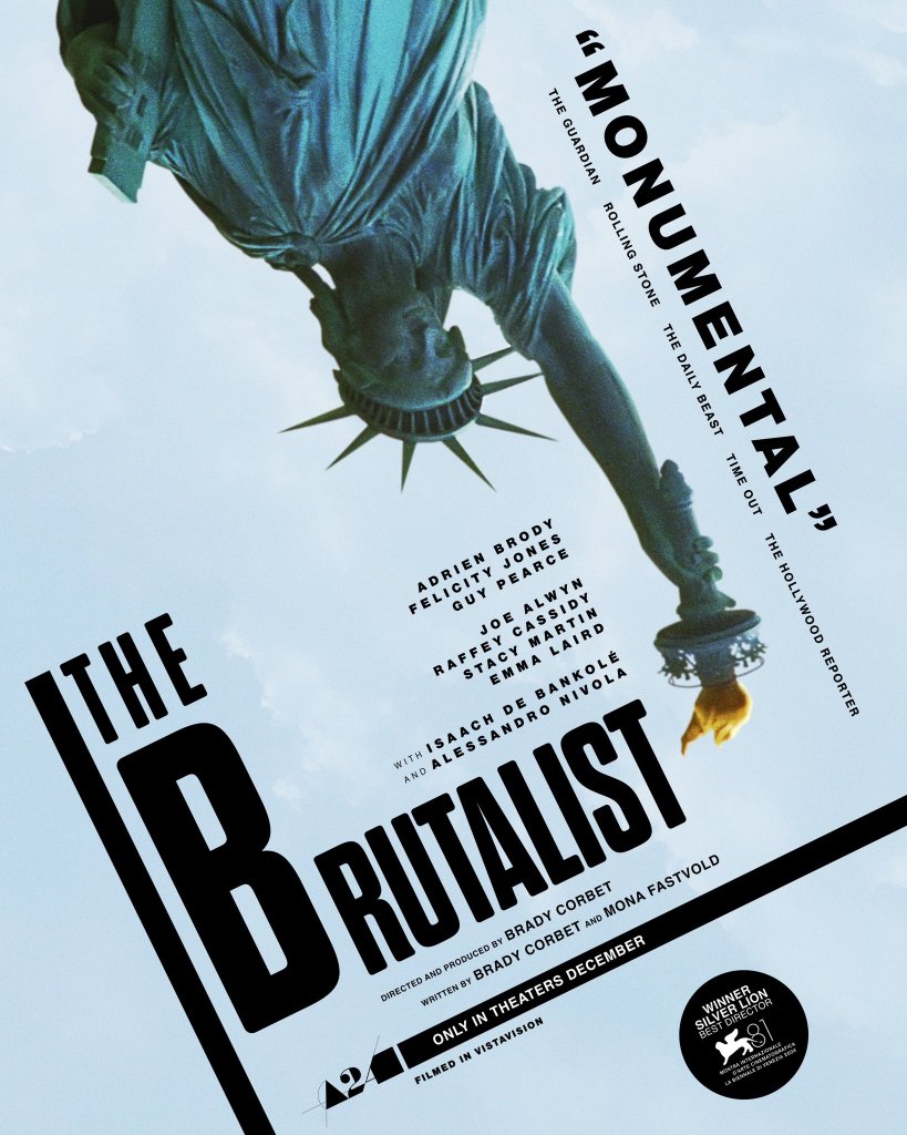 The Brutalist Trailer Previews A24 Historical Drama Movie Starring Adrien Brody