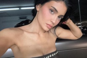 Kylie Jenner top braless Hailey Bieber Rhode