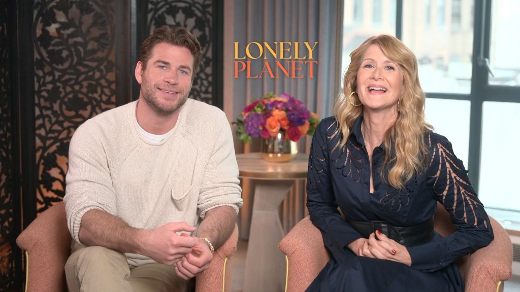 Lonely Planet Interview: Laura Dern & Liam Hemsworth Talk Relationships and Cloud Saves