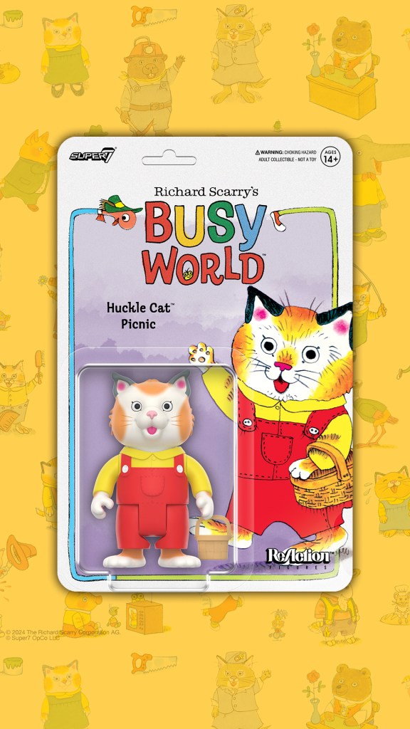 Exclusive Look at Super7's ReAction Figures Based on Richard Scarry's Busy World