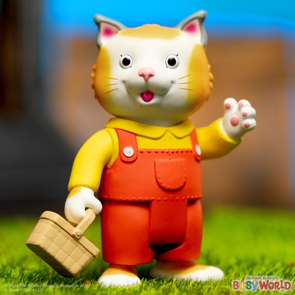 Exclusive Look at Super7's ReAction Figures Based on Richard Scarry's Busy World