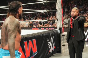 Solo Sikoa & The Bloodline interfered in Jey Uso's title match on WWE RAW