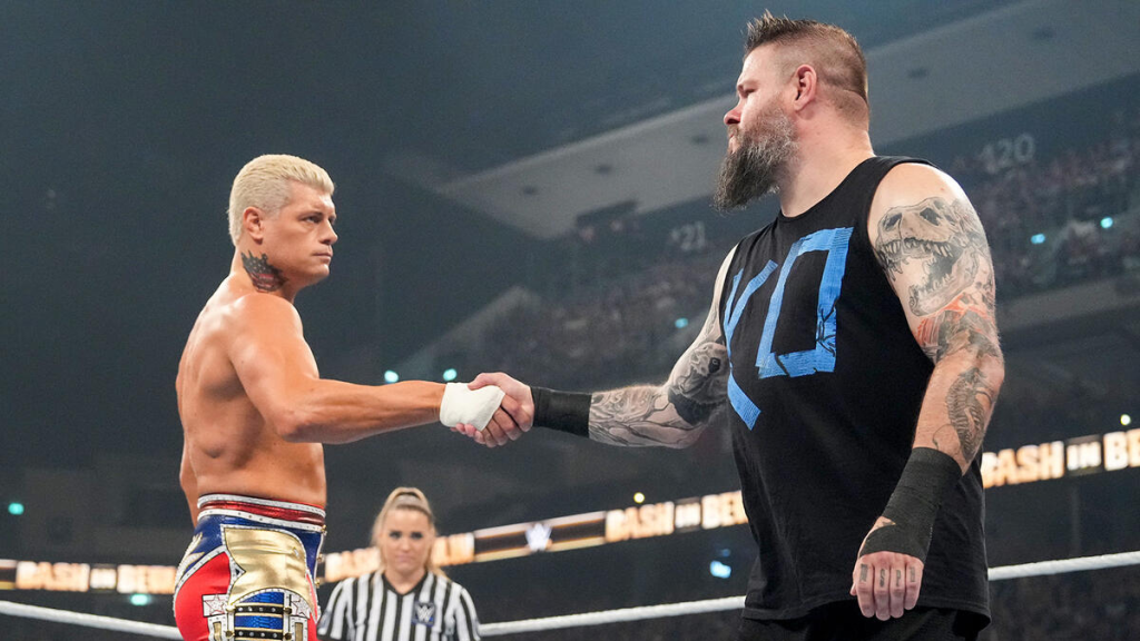 Kevin Owens attacked Cody Rhodes following WWE Bad Blood 2024