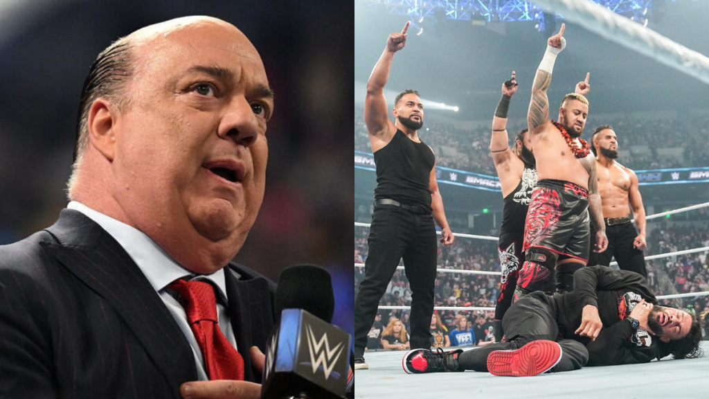 WWE's Paul Heyman, Roman Reigns and The Bloodline