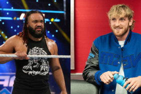 WWE Superstar Logan Paul and The Bloodline's Jacob Fatu