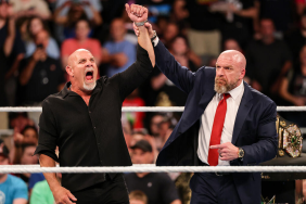 Goldberg had a face off with Gunther at WWE Bad Blood 2024