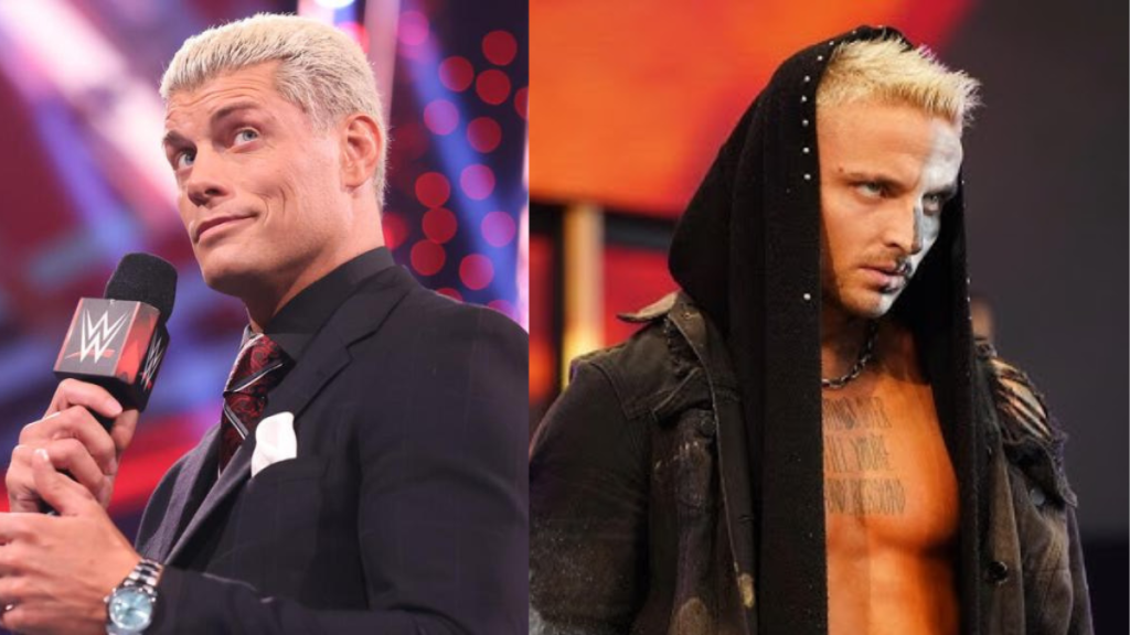 WWE Superstar Cody Rhodes and AEW star Darby Allin