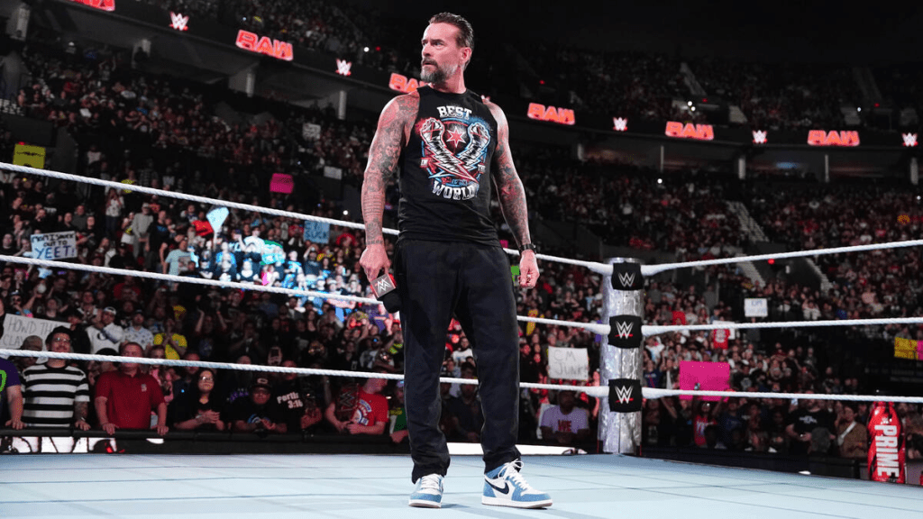 WWE Superstar CM Punk was fired from AEW in 2023