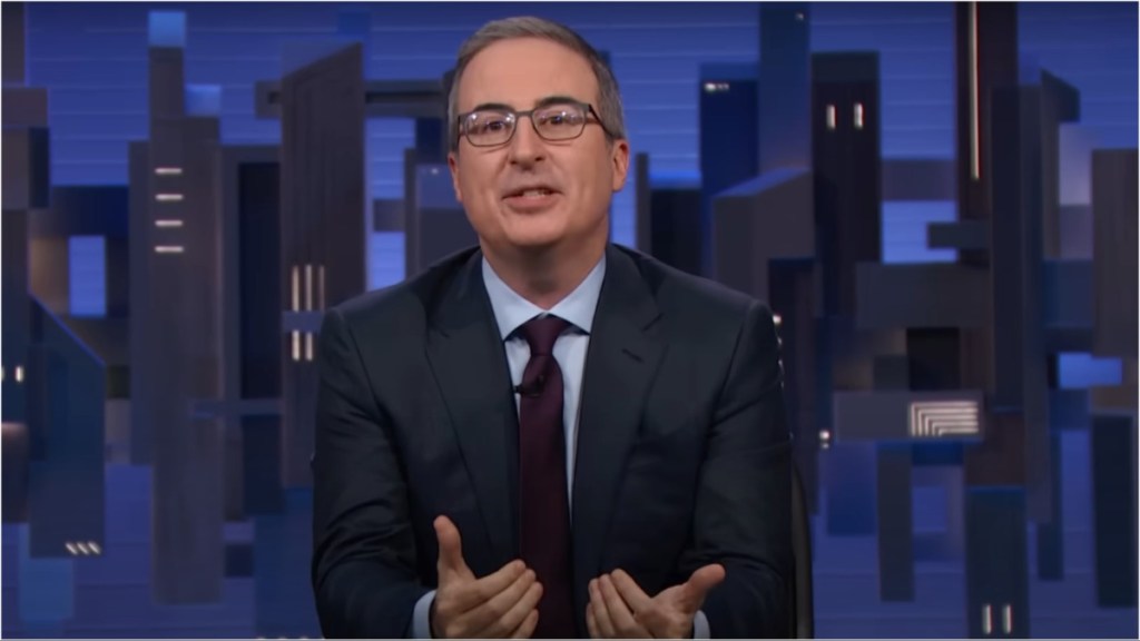 What Did John Oliver Say About His Teary Eyed Kamala Harris Endorsement?