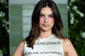 Emily Ratajkowski Makes Sweater Weather Look Glam in This Giant Cutout Jumper