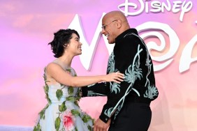 Dwayne Johnson & AuliʻI Cravalho Make a Stylish Appearance in Florals at ‘Moana 2’ Premiere