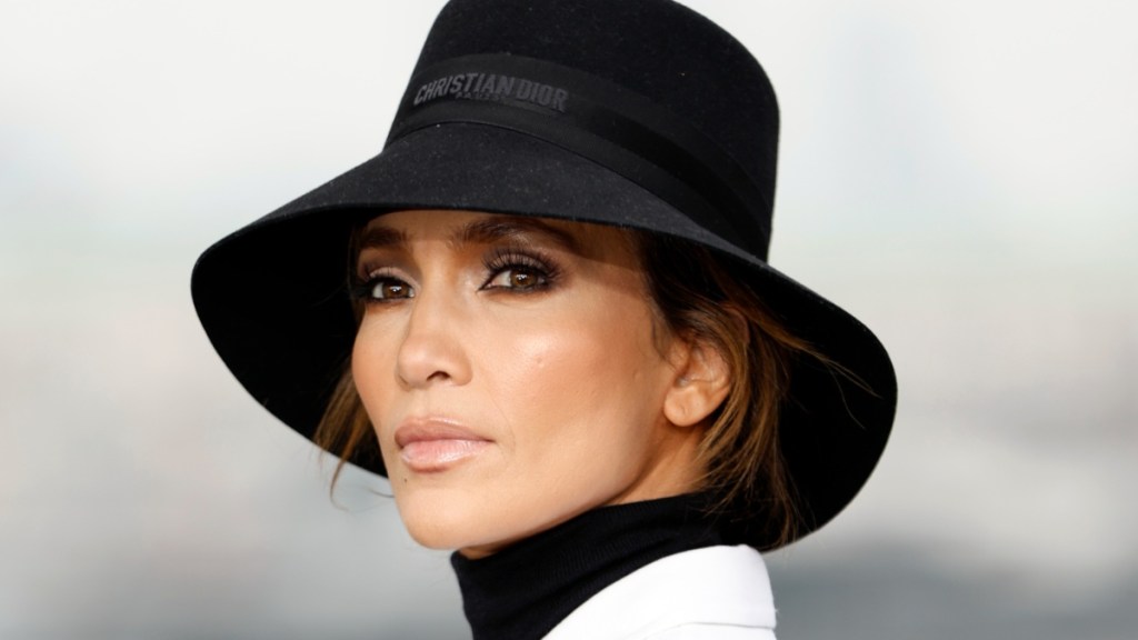 You Have To See Jennifer Lopez’s Suit-Like Minidress To Believe It