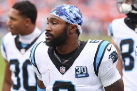 Panthers' Miles Sanders Suffers Foot Injury Against Giants