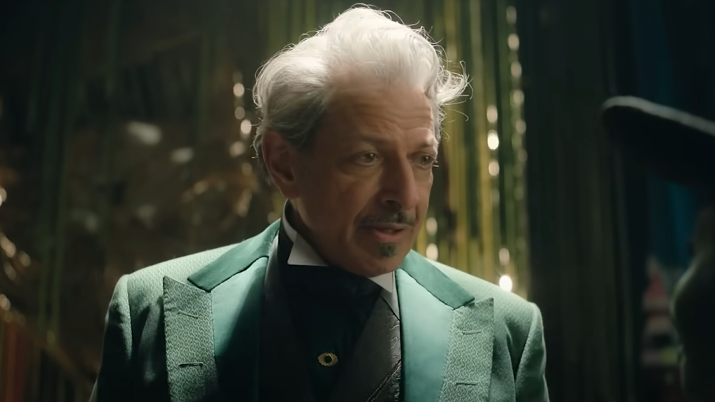 Jeff Goldblum is the Wizard of Oz in New Wicked Video