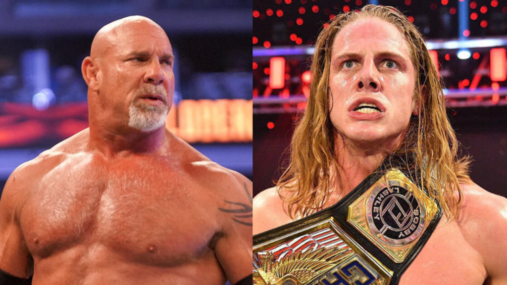 WWE Hall of Famer Goldberg and Matt Riddle