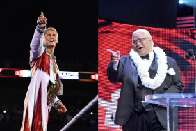 WWE Undisputed Champion Cody Rhodes and Hall of Famer Rikishi