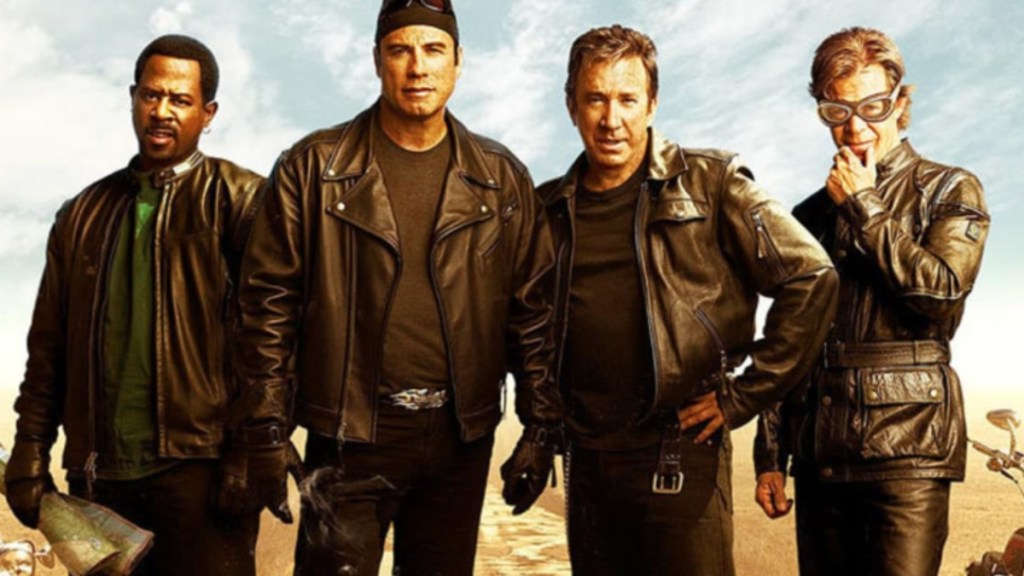 A group of four bikers form the Wild Hogs.