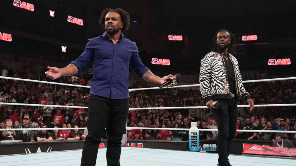 Xavier Woods and Kofi Kingston on WWE RAW