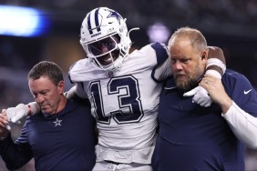 Cowboys LB DeMarvion Overshown Suffers Knee Injury During Bengals Game