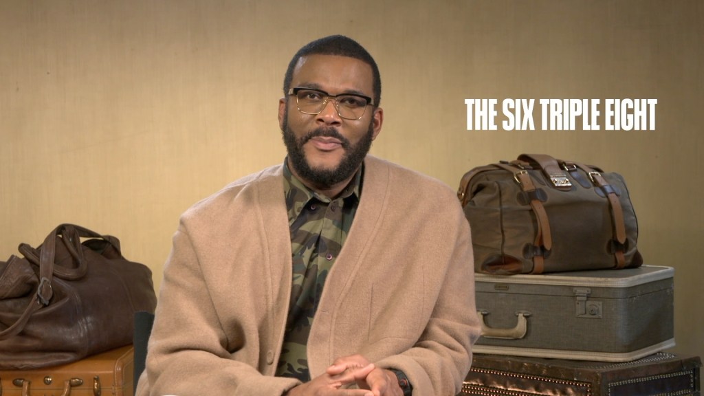 Interview: Tyler Perry Talks The Six Triple Eight, Tackling World War II