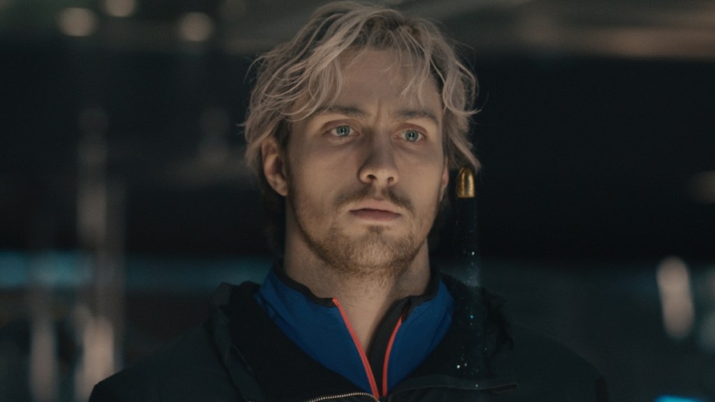 Aaron Taylor-Johnson Asks Marvel's Wanda Why She Didn’t Revive His Quicksilver