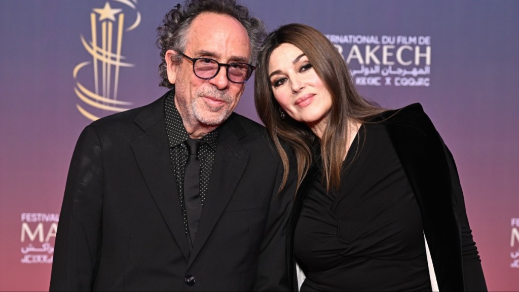 Monica Bellucci boyfriend Tim Burton