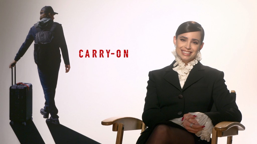 Interview: Carry-On's Sofia Carson on Doing Action Scenes in Netflix Movie