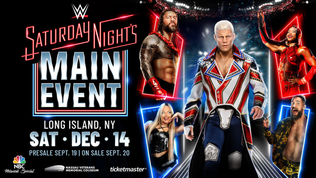 WWE Saturday Night's Main Event is schedule for this weekend