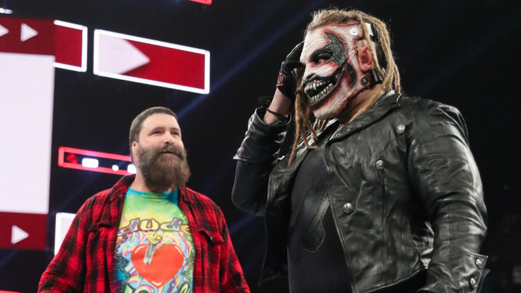 WWE's Mick Foley and the late superstar Bray Wyatt