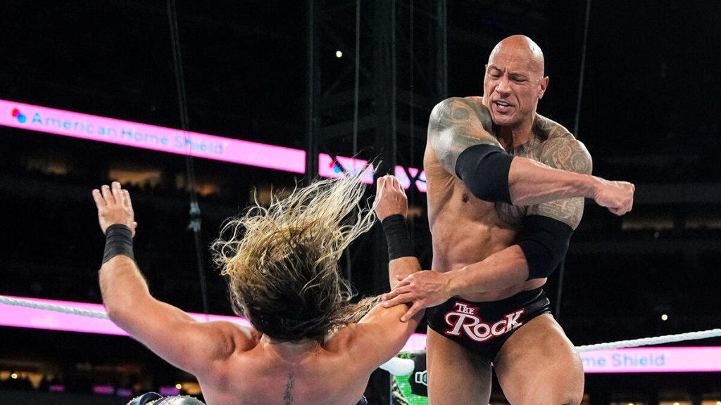 The Rock made his in-ring return at WWE WrestleMania 41.