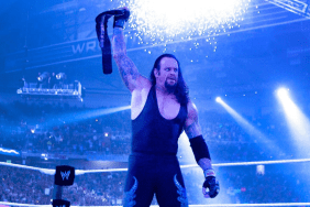 WWE Hall of Famer The Undertaker at WrestleMania.