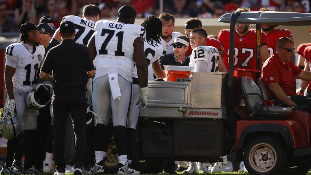 Why Did Raiders Aidan O'Connell Miss Game vs. Falcons? Injury Details