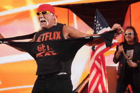 Hulk Hogan on WWE RAW Netflix Premiere.