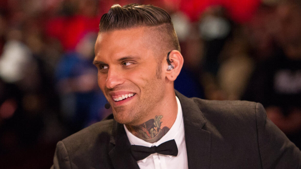 WWE commentator Corey Graves.