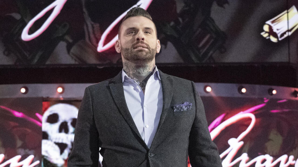 WWE commentator Corey Graves.